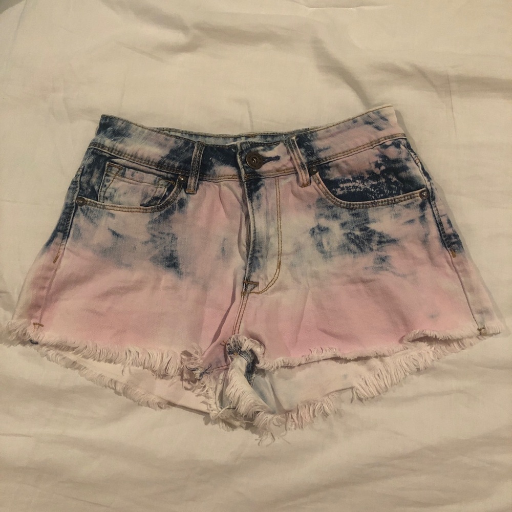 Bullhead high rise short short jean shorts 1